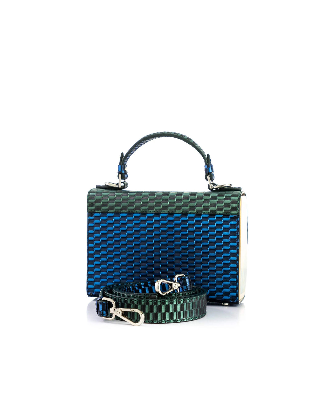 FJORD MINI TRENZADO VERDE/AZUL