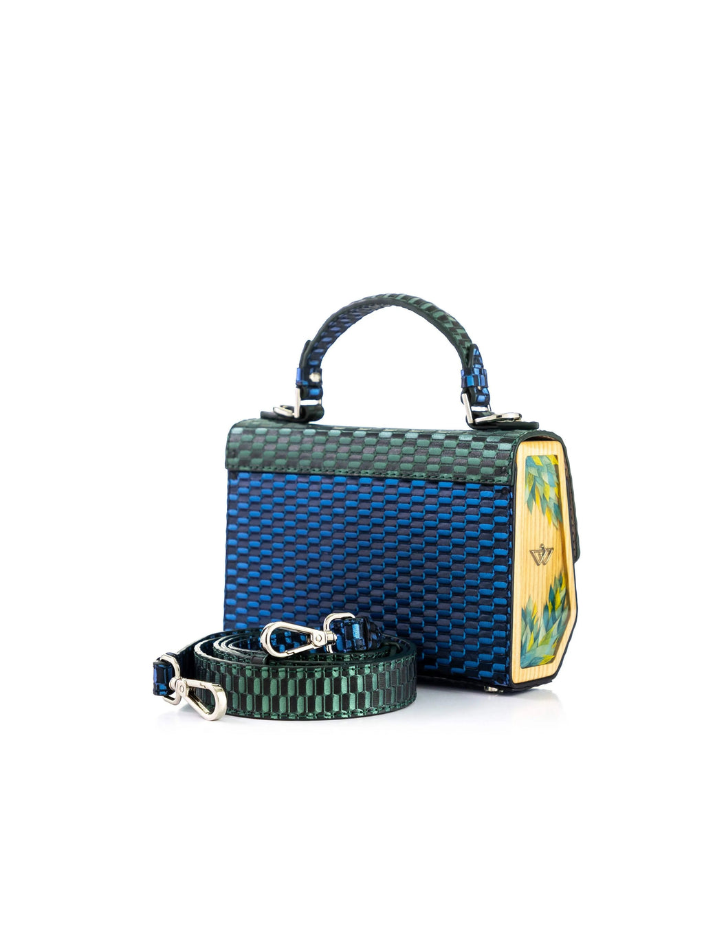 FJORD MINI TRENZADO VERDE/AZUL