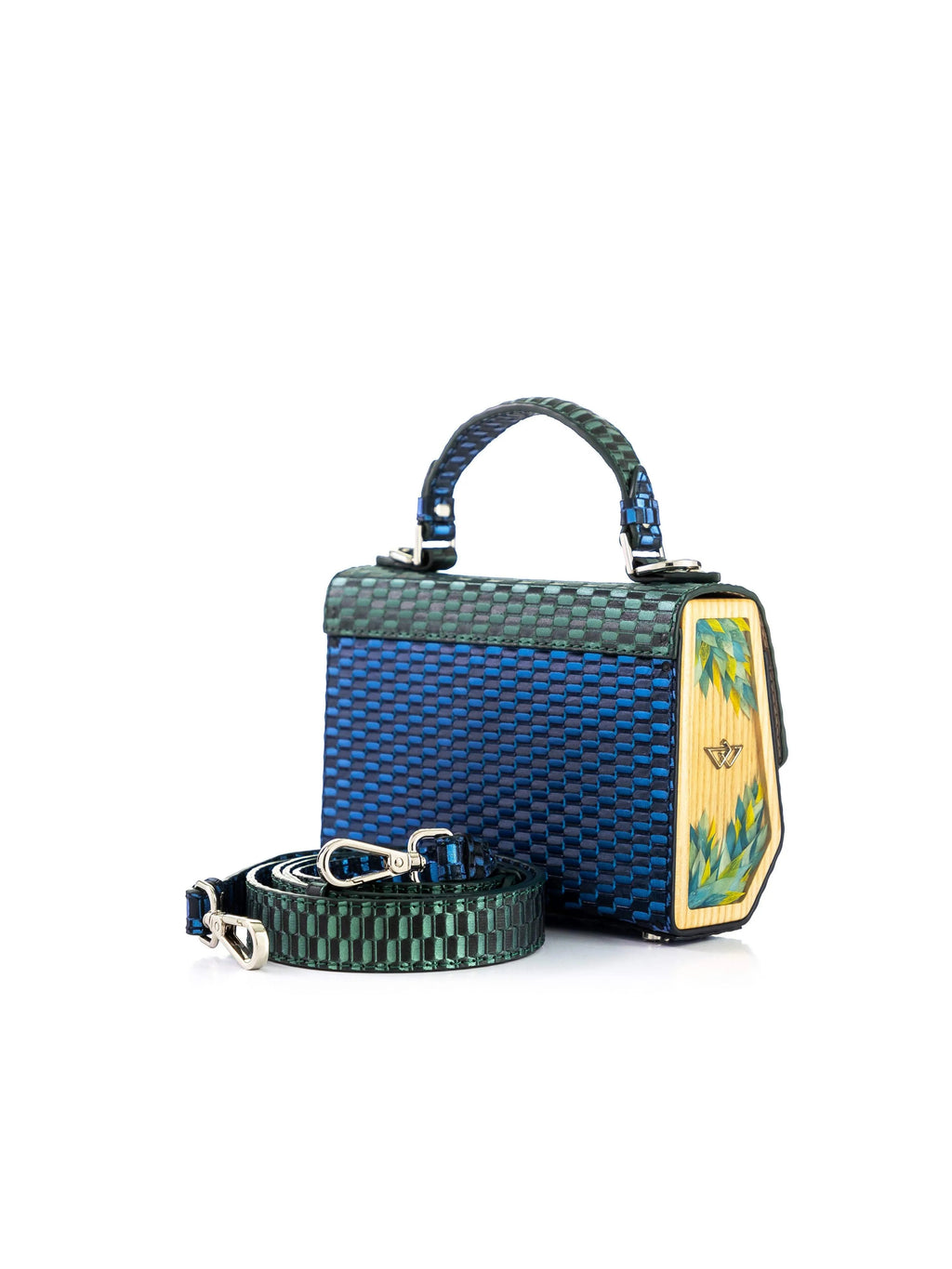 FJORD MINI TRENZADO VERDE/AZUL