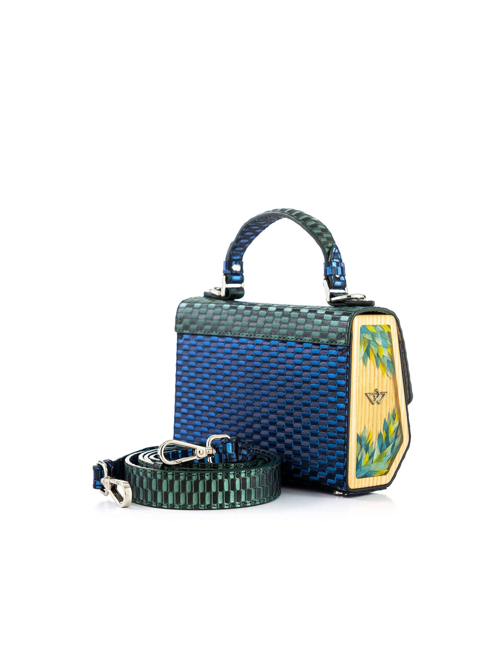 FJORD MINI TRENZADO VERDE/AZUL