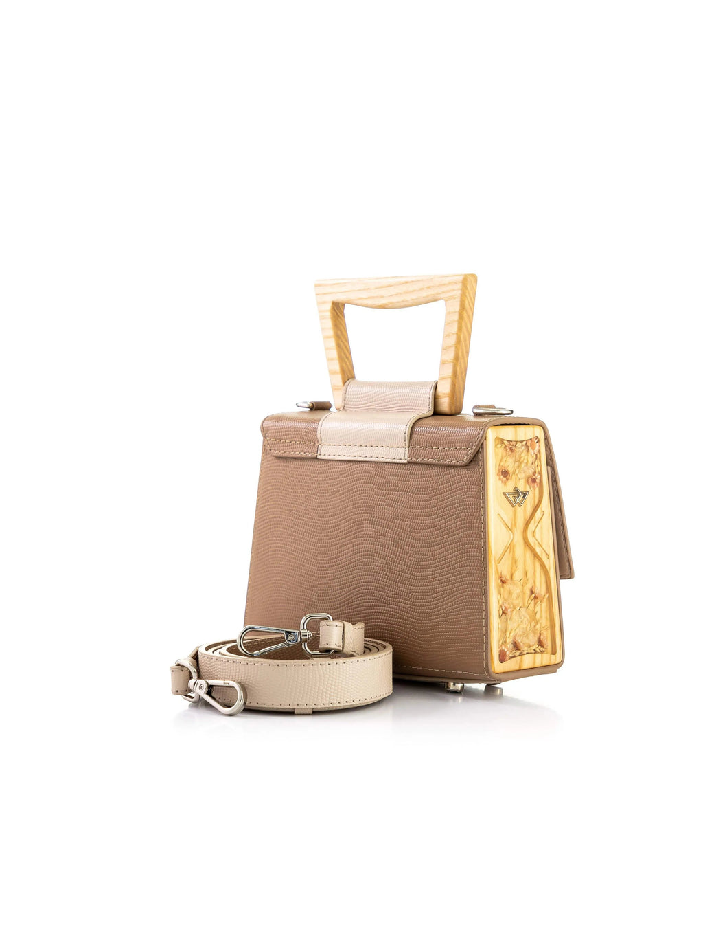 SANDY MINI БЕЖЕВИЙ/КАПУЧИНО SAFFIANO