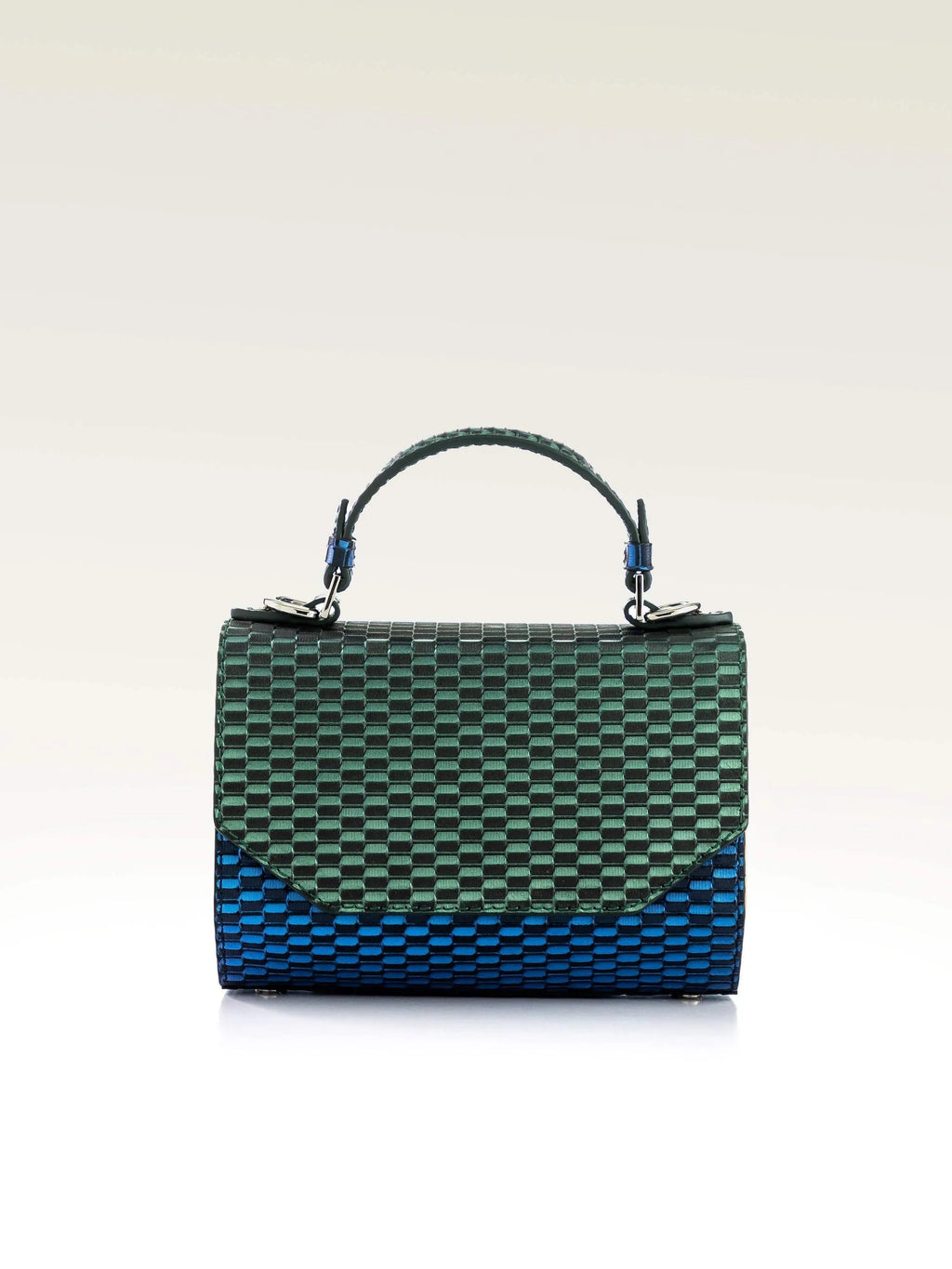 FJORD MINI TRENZADO VERDE/AZUL