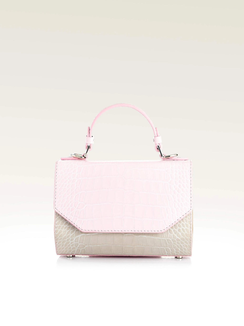 FJORD MINI COCODRILO ROSA/BEIGE