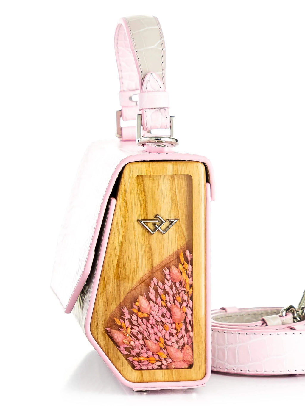FJORD MINI COCODRILO ROSA/BEIGE