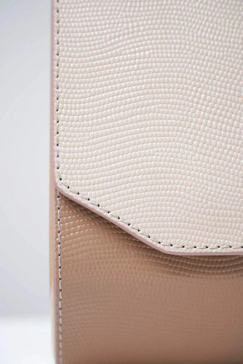 FJORD MINI BEIGE/CAPPUCCINO SAFFIANO - BlackwoodUkraine