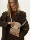 FJORD MINI BEIGE/CAPPUCCINO SAFFIANO