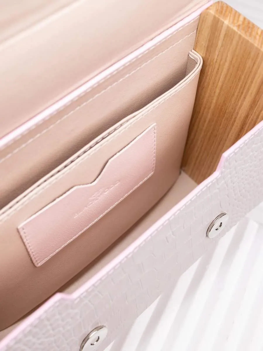 FJORD MINI COCODRILO ROSA/BEIGE