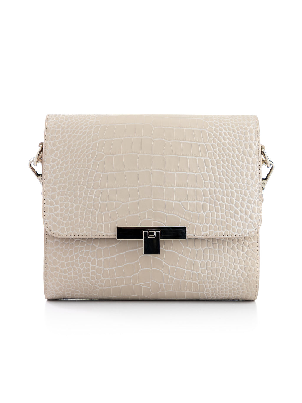 GLORIA BEIGE CROCO