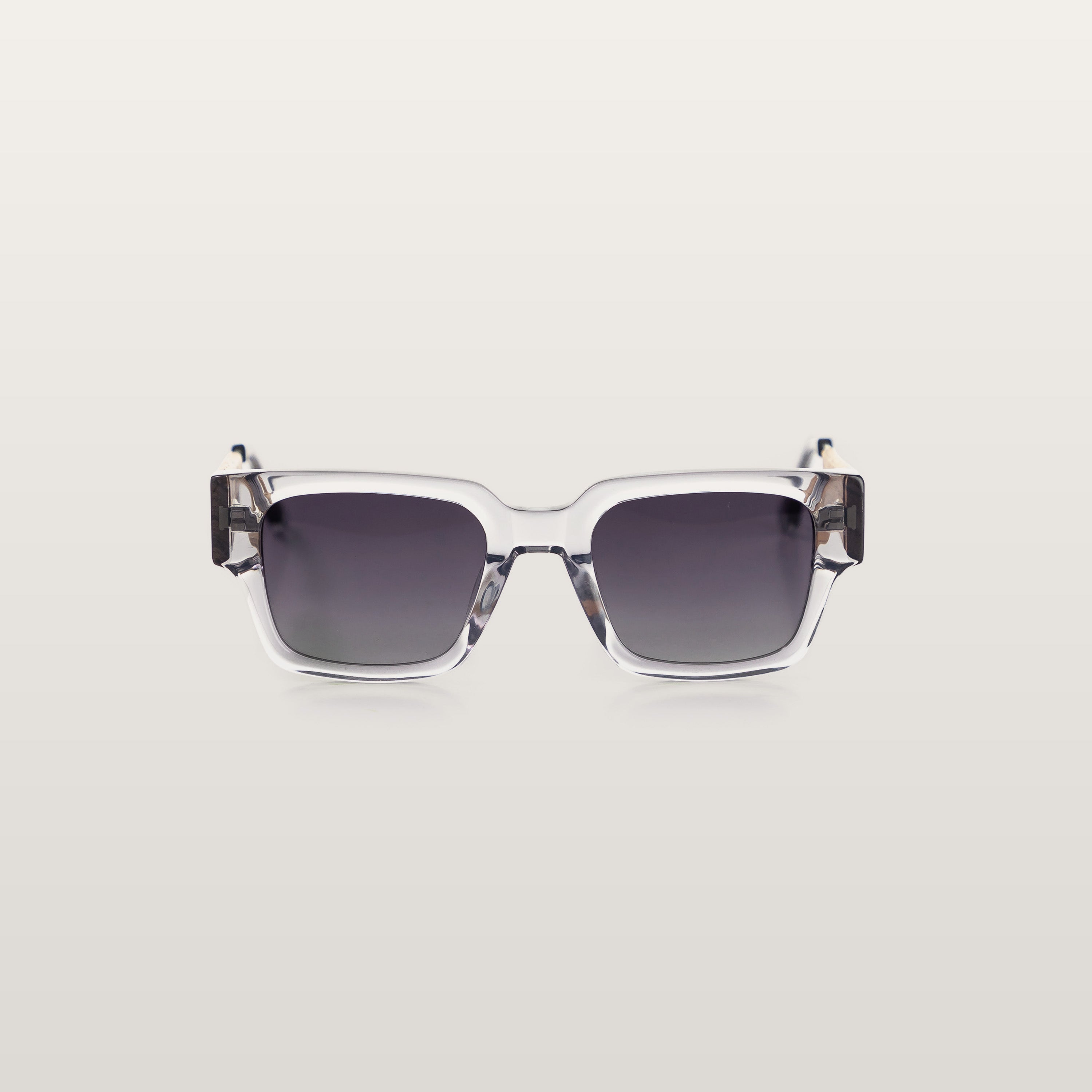 Arctic Ice Grey Sculptural Zebrano Wood & Acetate Eyewear – Blackwoodbags