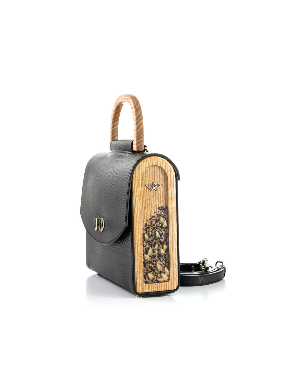 AURORA BLACK SAFFIANO