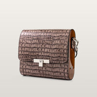 Gloria Brown Croco