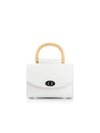 AURORA MINI WHITE SAFFIANO