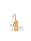 Aurora Mini White Saffiano