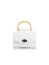 Aurora Mini White Saffiano