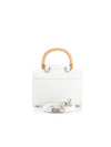 Aurora Mini White Saffiano