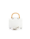 Aurora Mini White Saffiano