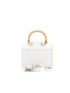AURORA MINI WHITE SAFFIANO