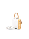 Aurora Mini White Saffiano