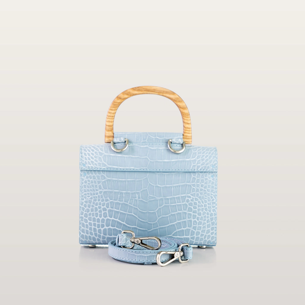 Aurora Mini Blue Croco
