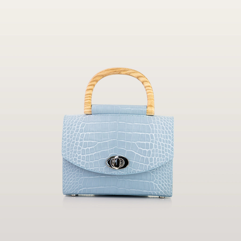 Aurora Mini Blue Croco