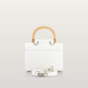 Aurora Mini White Saffiano