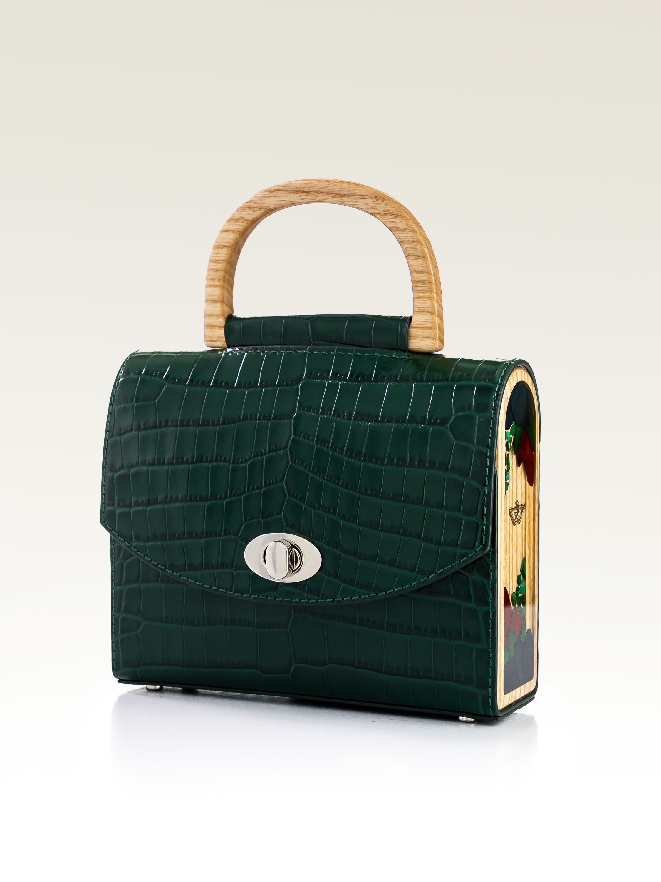 AURORA EMERALD CROCO – Blackwoodbags