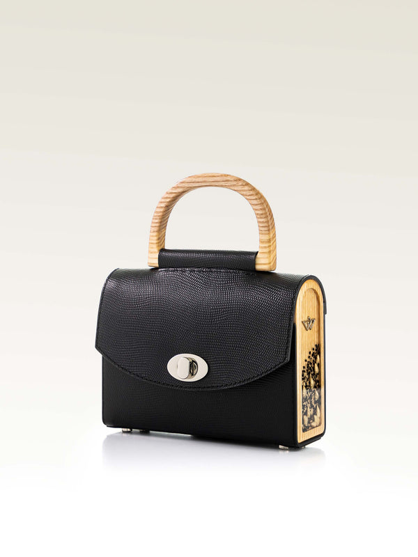 AURORA MINI NEGRO SAFFIANO