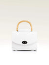AURORA MINI WHITE SAFFIANO