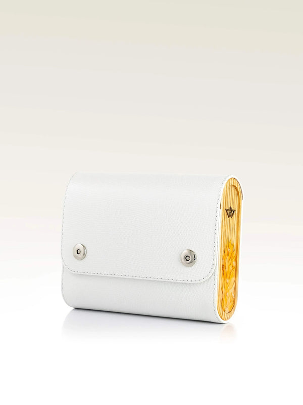 BLIZZARD MINI WHITE SAFFIANO