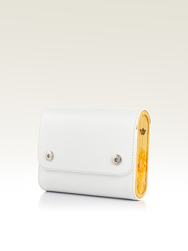 BLIZZARD MINI WHITE SAFFIANO