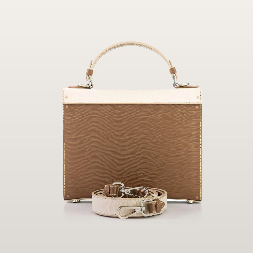 Fjord Beige/Cappuccino Saffiano