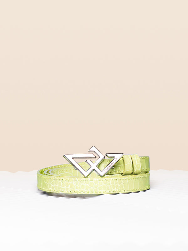 BELT LIME CROCO