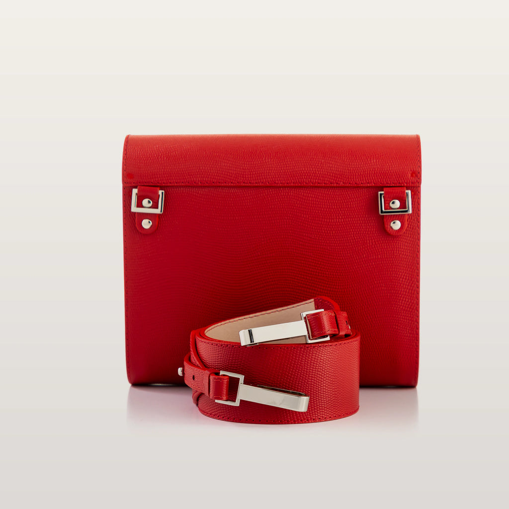 Blizzard Red Saffiano