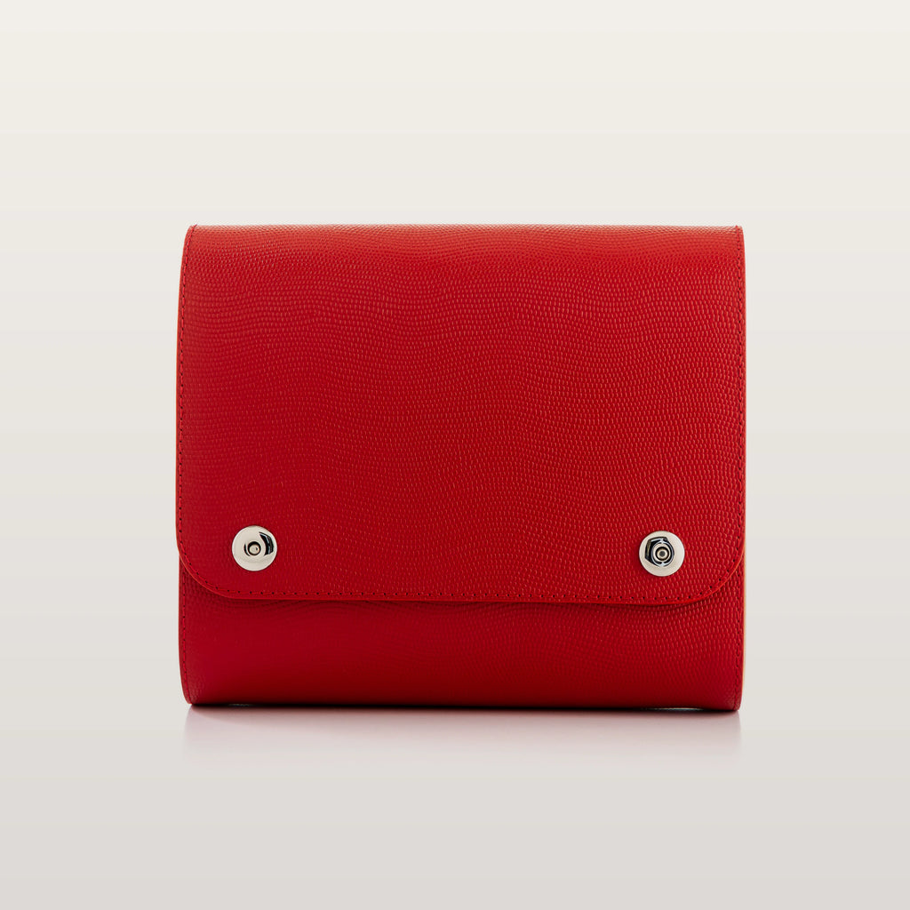 Blizzard Red Saffiano