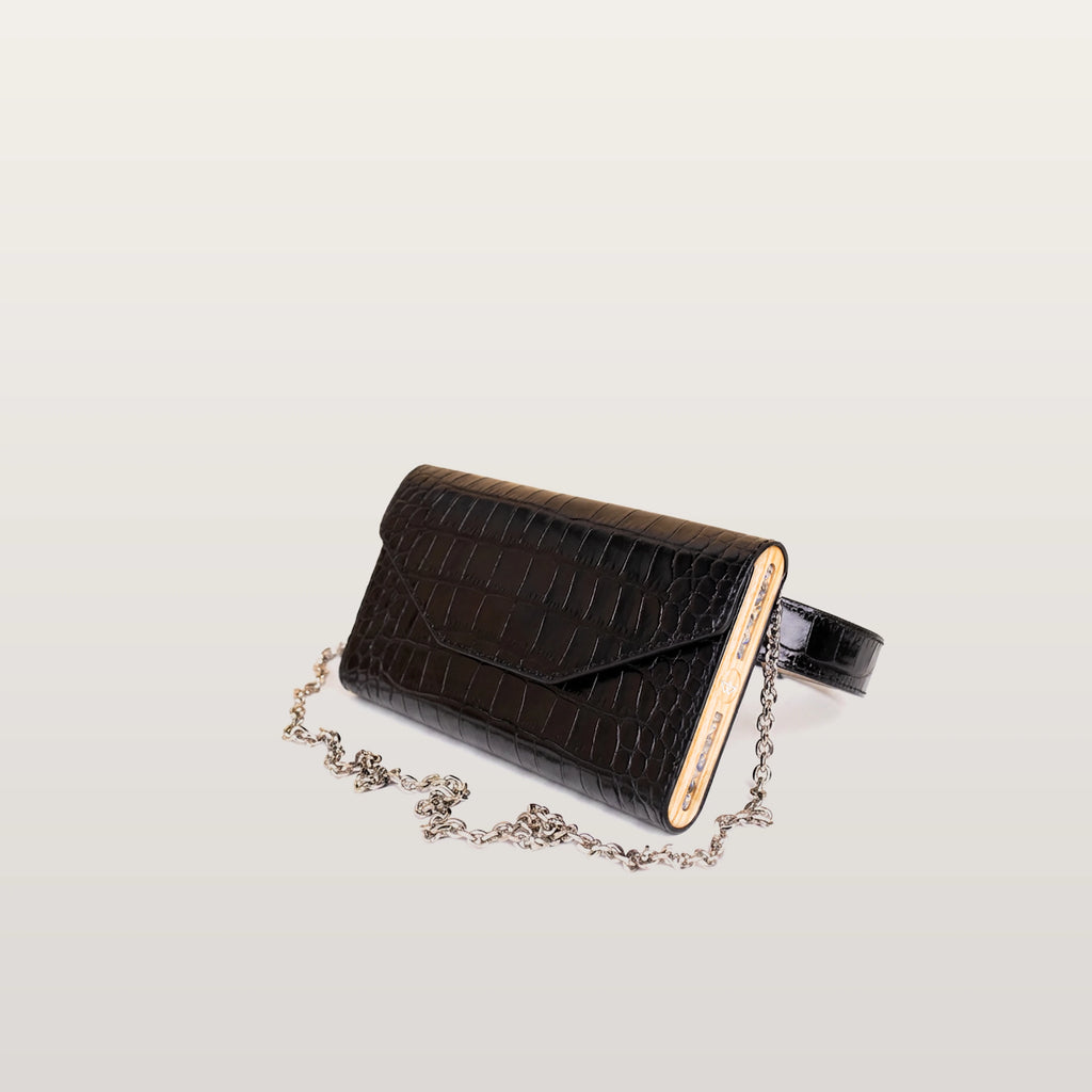 Essence Midnight Black Croco