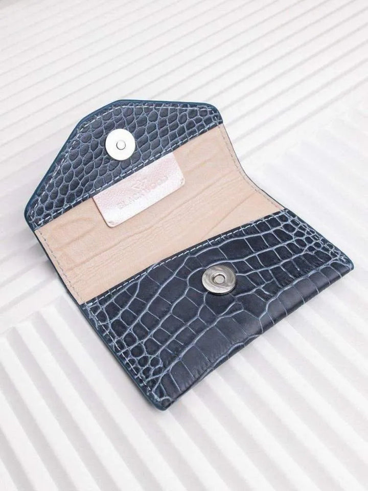 Кардхолдер Blue Graphite Croco - Blackwood Ukraine