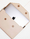 MacBook Case BEIGE SAFFIANO