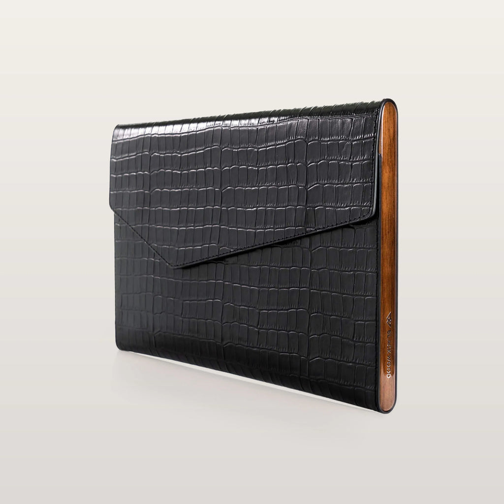 MacBook Case BLACK CROCO