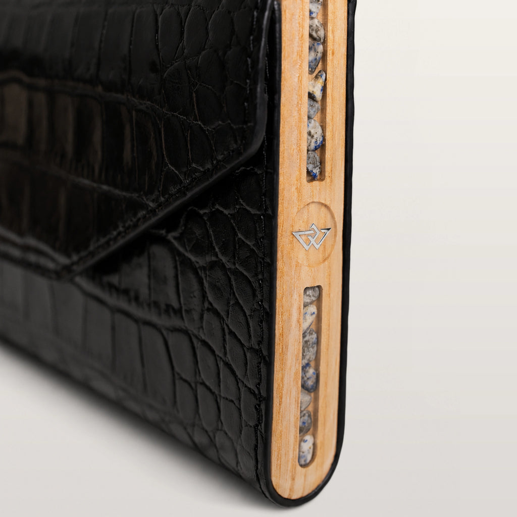 Essence Midnight Black Croco