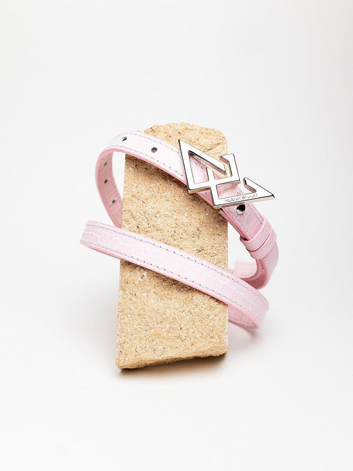 BELT PINK CROCO