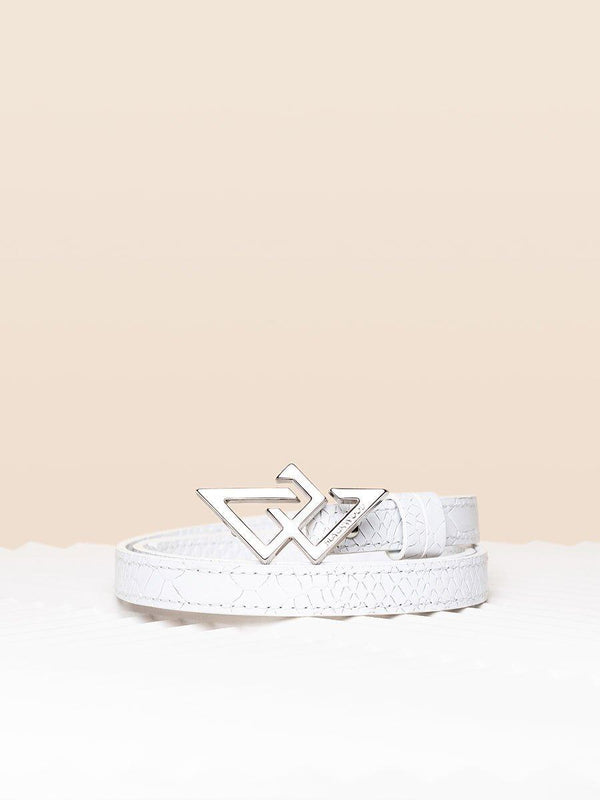 BELT WHITE PYTHON White