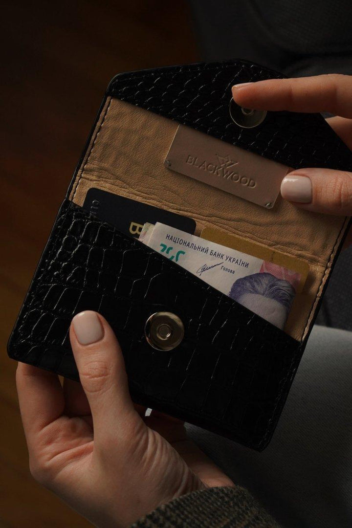 CARDHOLDER CAPPUCCINO SAFFIANO