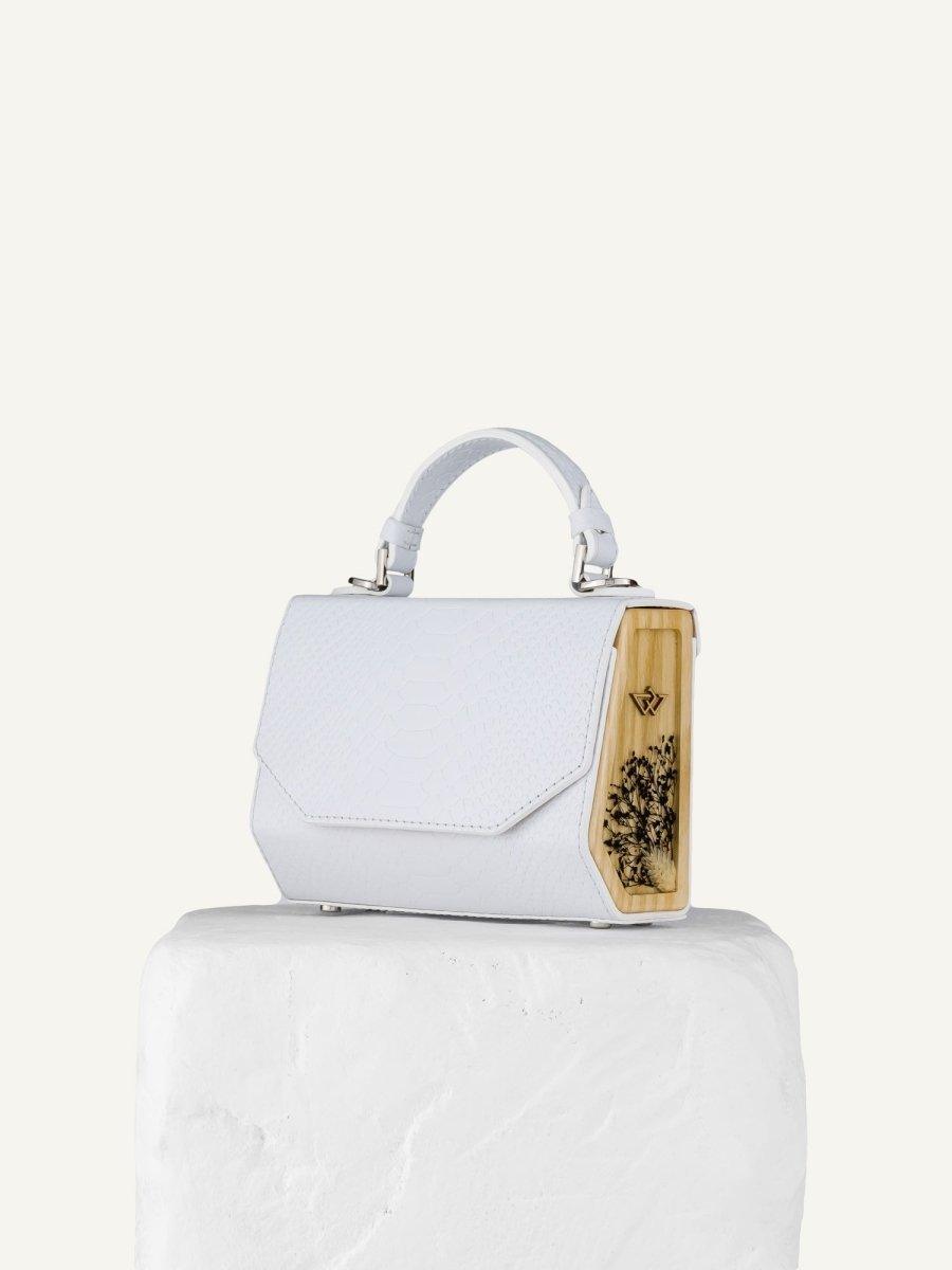 FJORD MINI WHITE PYTHON Handcraft – Blackwoodbags