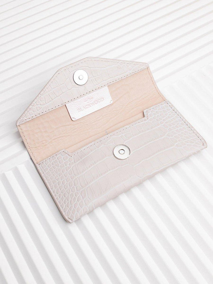 WALLET BEIGE CROCO