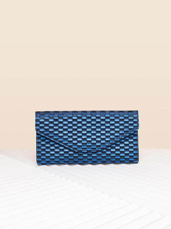 WALLET BLUE BRAIDED