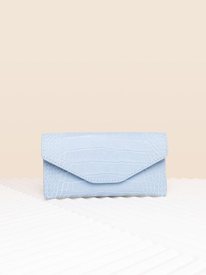 WALLET BLUE CROCO