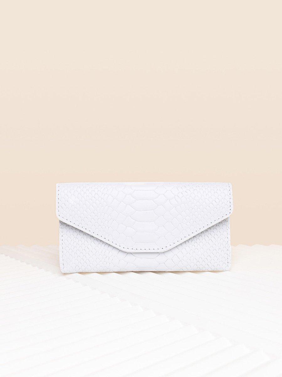 WALLET WHITE PYTHON