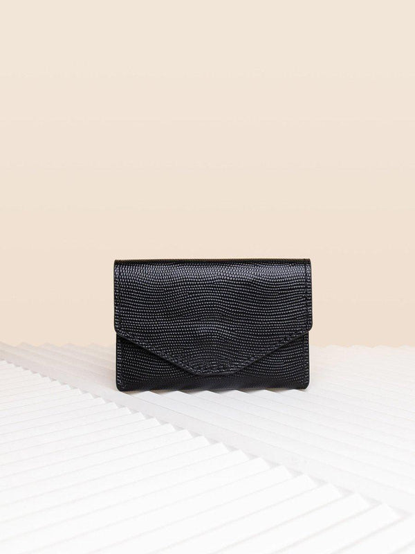 CARDHOLDER BLACK SAFFIANO