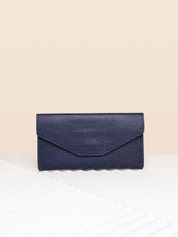 WALLET DARK BLUE SAFFIANO