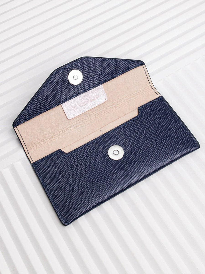 WALLET DARK BLUE SAFFIANO